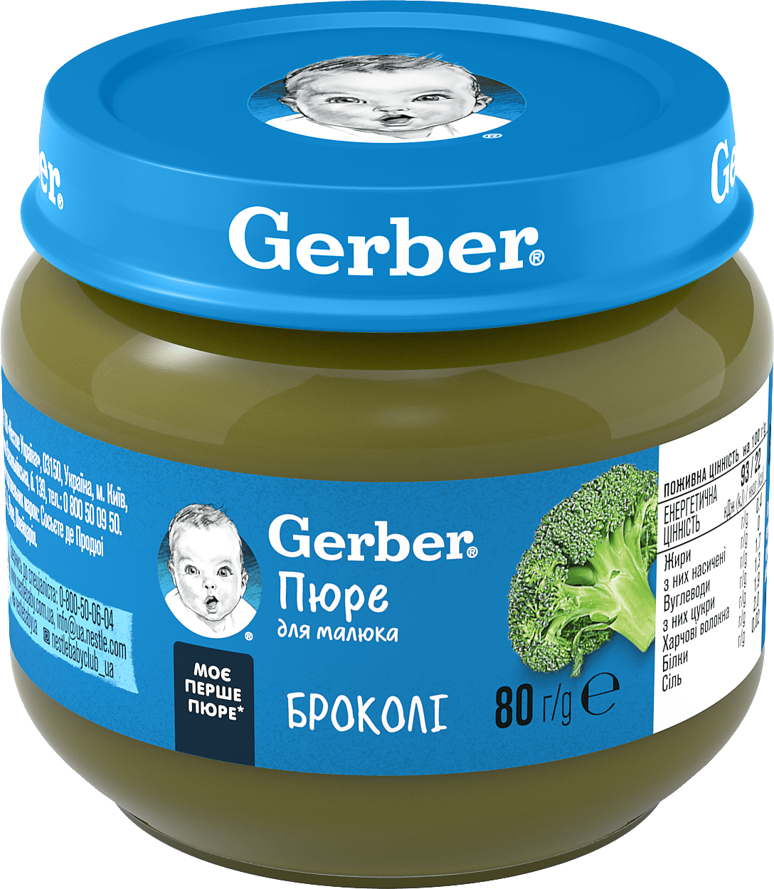 Пюре Gerber Броколі