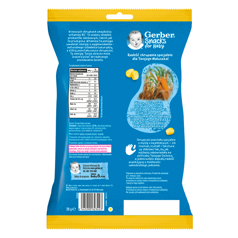 Кукурудзяні снеки з класичним смаком