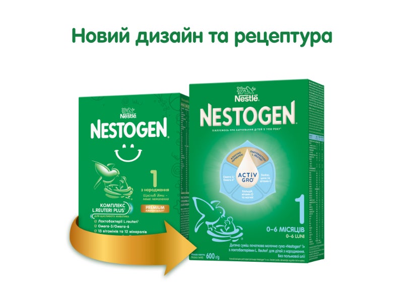 Дитяча суміш початкова молочна суха Nestogen 1 5