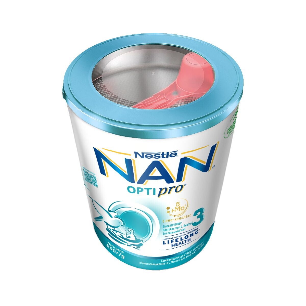 Суміш молочна суха “NAN® 3 OPTIPRO®” з 5 олігосахаридами та L. Reuteri для дітей від 12 місяців