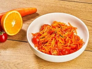 Салат з моркви з апельсином