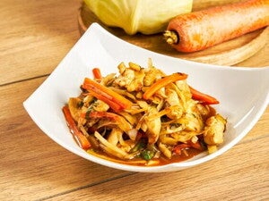 Рецепт телятини з хрусткими овочами