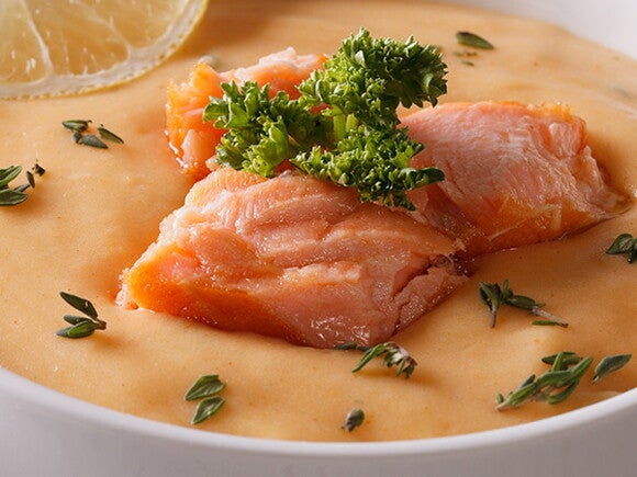 Рибний суп-пюре «Золота рибка»