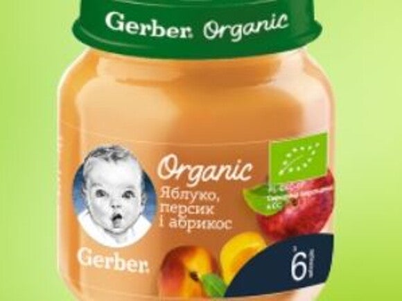 Фруктове пюре Gerber® Organic