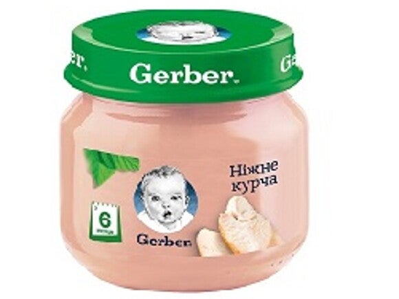 М'ясне пюре Gerber Ніжне курча М'ясне пюре Gerber Ніжне курча