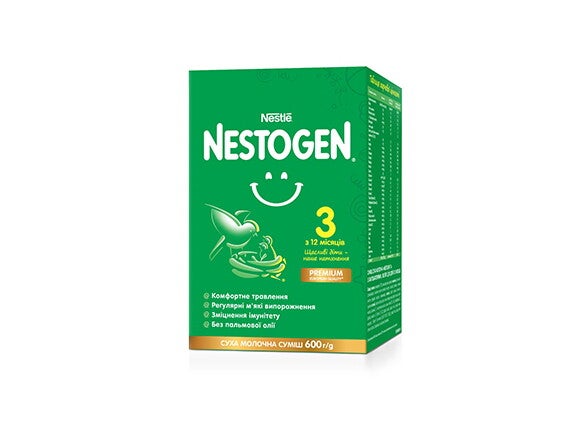 Суміш суха молочна «Nestogen® 3» для дітей з 12 місяців Суміш суха молочна «Nestogen® 3» для дітей з 12 місяців