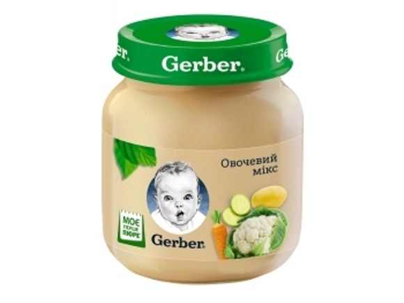 Овочеве пюре Gerber® Овочевий мікс
