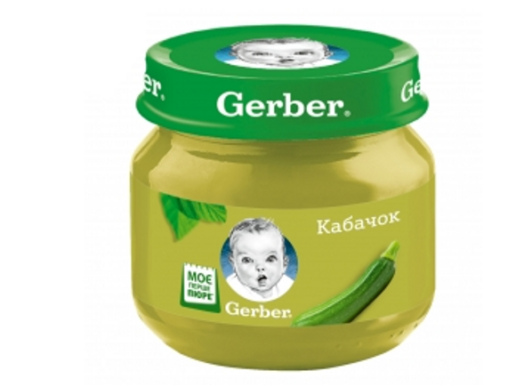 Овочеве пюре Gerber® Кабачок