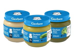 Овочеві пюре Gerber® Овочеві пюре Gerber®