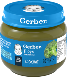 Овочеве пюре Gerber Броколі