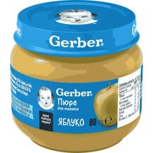 Фруктове пюре Gerber Яблуко