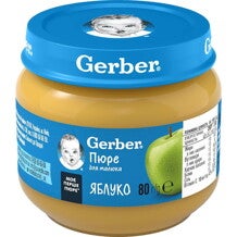 Фруктове пюре Gerber Яблуко