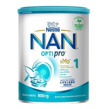 Дитяча суміш початкова молочна суха “NAN® 1 OPTIPRO®” з 5 олігосахаридами та L. Reuteri для дітей з народження Дитяча суміш початкова молочна суха “NAN® 1 OPTIPRO®” з 5 олігосахаридами та L. Reuteri для дітей з народження