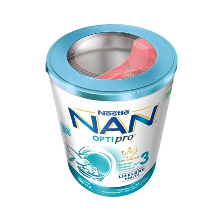 Суміш молочна суха “NAN® 3 OPTIPRO®” з 5 олігосахаридами та L. Reuteri для дітей від 12 місяців Суміш молочна суха “NAN® 3 OPTIPRO®” з 5 олігосахаридами та L. Reuteri для дітей від 12 місяців