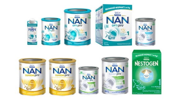 Добровільне відкликання окремих партій NAN® та NESTOGEN® в Україні