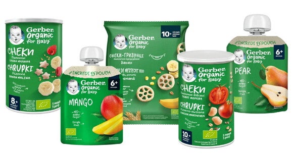 Відкривайте для себе органічні продукти Gerber®