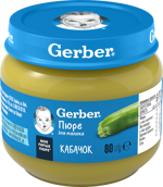 Овочеве пюре Gerber Кабачок