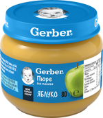 Фруктове пюре Gerber Яблуко Фруктове пюре Gerber Яблуко