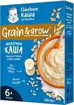 Молочна Каша Gerber Кіноа Банан Молочна Каша Gerber Кіноа Банан