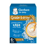 Перша молочна дитяча швидкорозчинна каша GERBER® "РИСОВА З БАНАНАМИ"