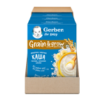 Перша молочна дитяча швидкорозчинна каша GERBER® "РИСОВА З БАНАНАМИ"