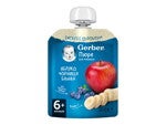 Фруктове пюре Gerber Яблуко, чорниця, банан (пауч)