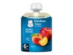 Фруктове пюре Gerber Яблуко і персик (пауч)