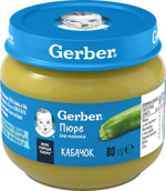 Овочеве пюре Gerber Кабачок